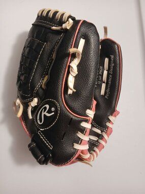 Rawlings Players Series Performance Designed Pink and Black Girls Baseball glove